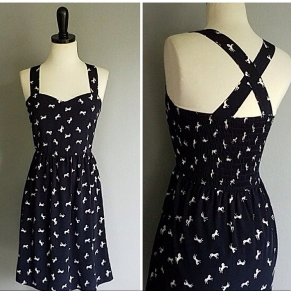 Anthropologie Dresses & Skirts - 🐴Anthropologie Everly Horse Print Dress🎉HP🎉